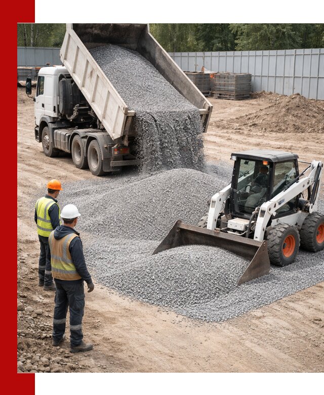 Доставка и продажа гранитного щебня фракции 0-5 в Конаково