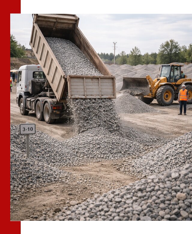 Гранитный щебень фракции 3–10: доставка и продажа в Конаково