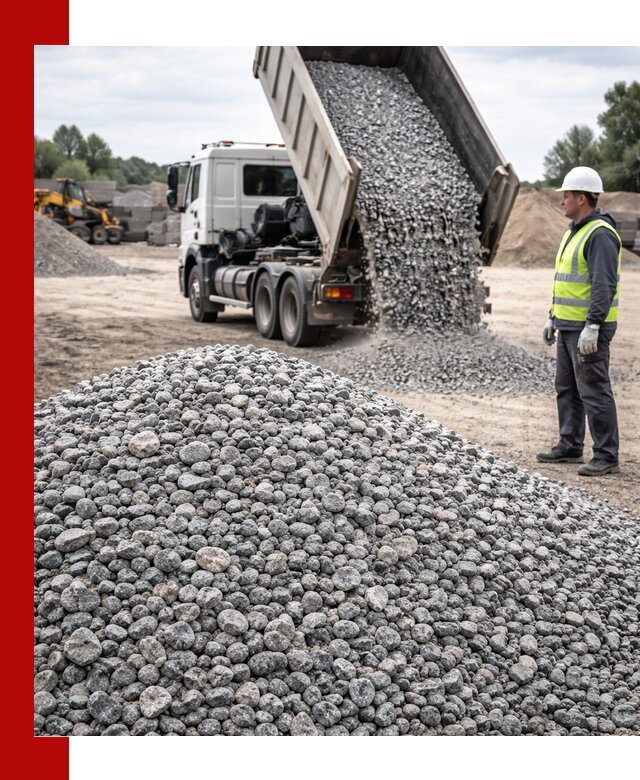 Доставка и продажа гранитного щебня фракции 5-20 в Конаково