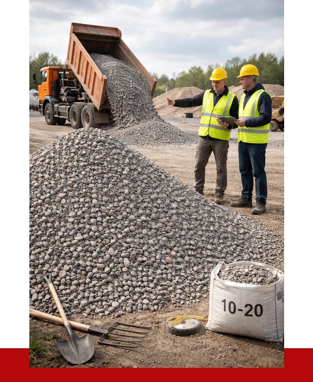 Гранитный щебень фракция 10-20 в Конаково от 4258 руб.|ПРОНЕРУДКнк