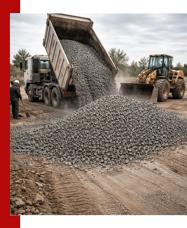 Гранитный щебень фракция 10-20 с доставкой в Конаково