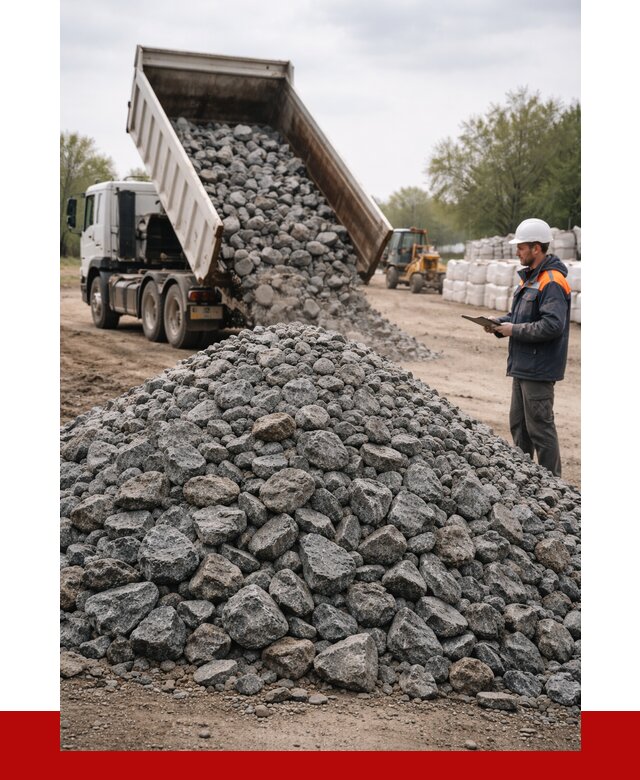 Гранитный щебень фракция 100-200 в Конаково от 4258 р. ПРОНЕРУДКнк