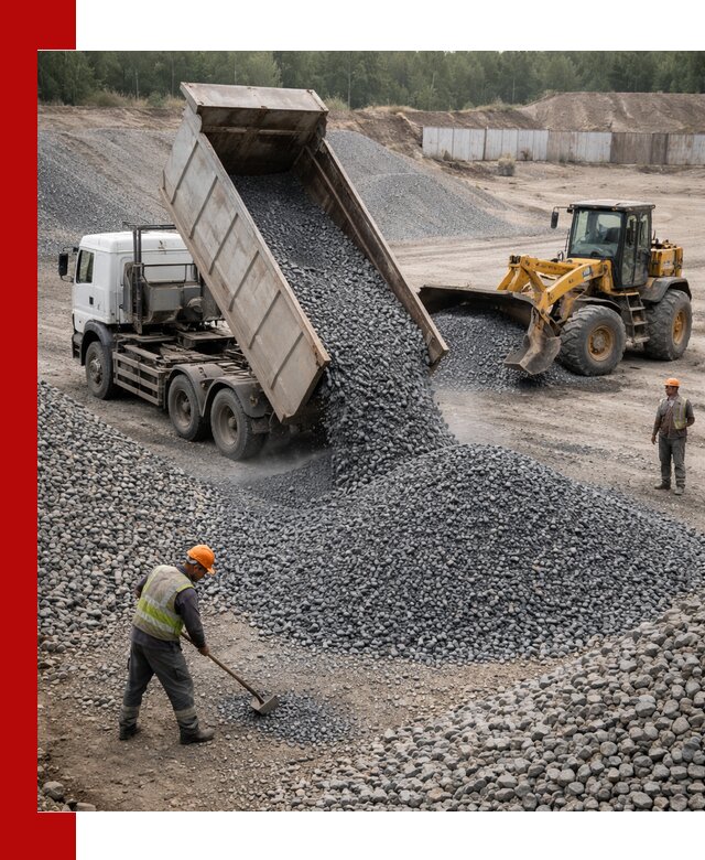 Щебень габбро-диабаз фр. 5-20 с доставкой в Конаково