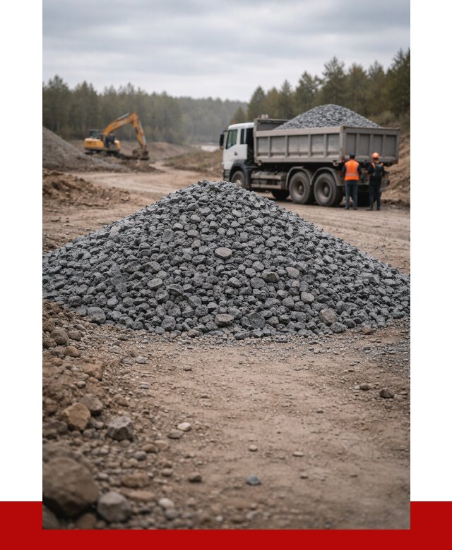 Щебень габбро диабаз фракция 40-70 в Конаково от 2230 р-ПРОНЕРУДКнк