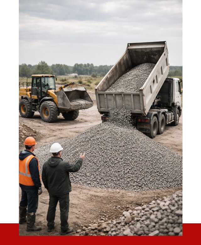 гравийный щебень фракция 3-10 в Конаково от 3244 р. ПРОНЕРУДКнк