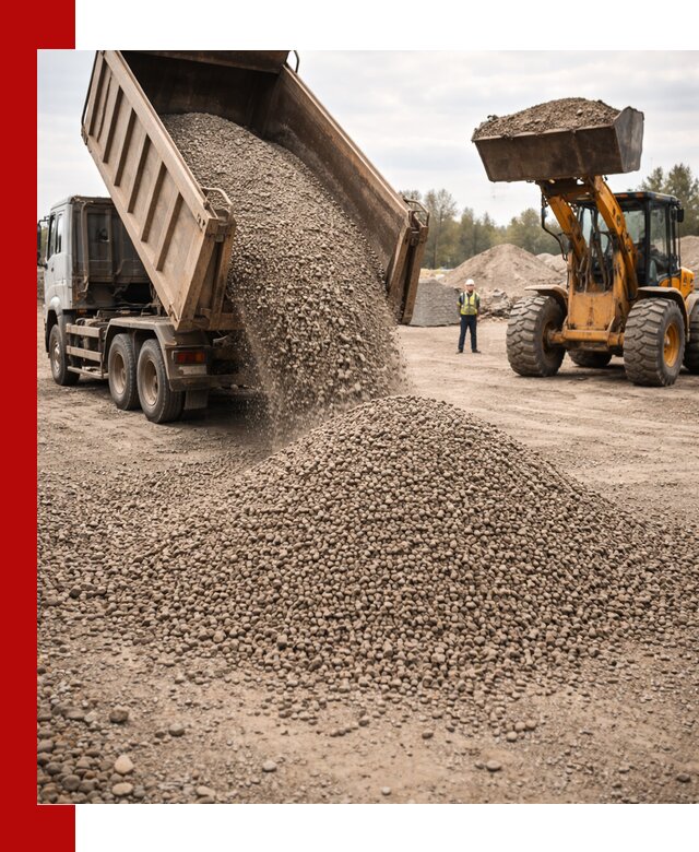 Гравийный щебень фракция 3–10 с доставкой в Конаково