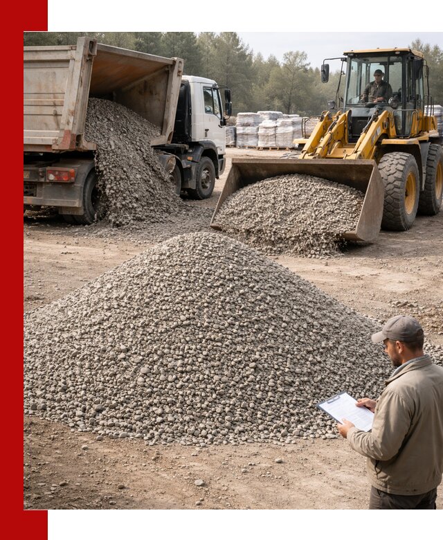 Гравийный щебень фракция 5–10 с доставкой в Конаково