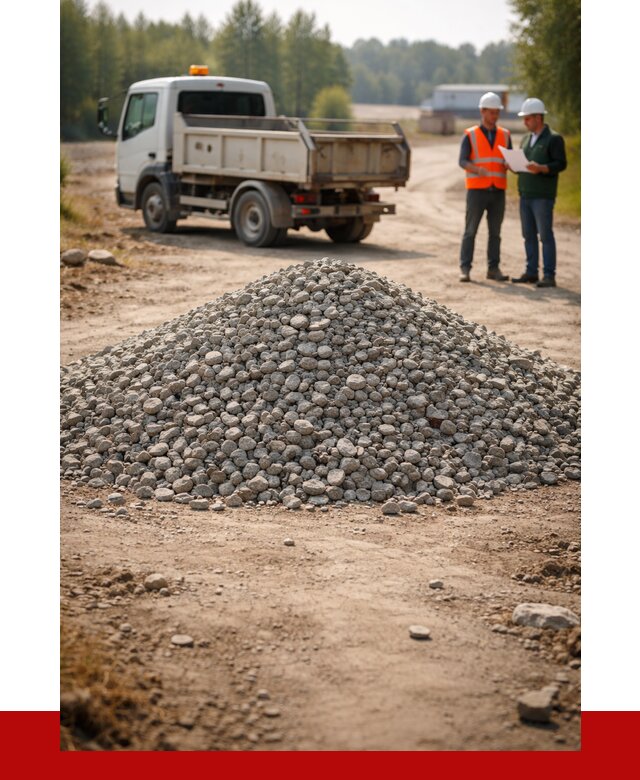 Гравийный щебень фракция 20-40 в Конаково от 1216 р. | ПРОНЕРУДКнк