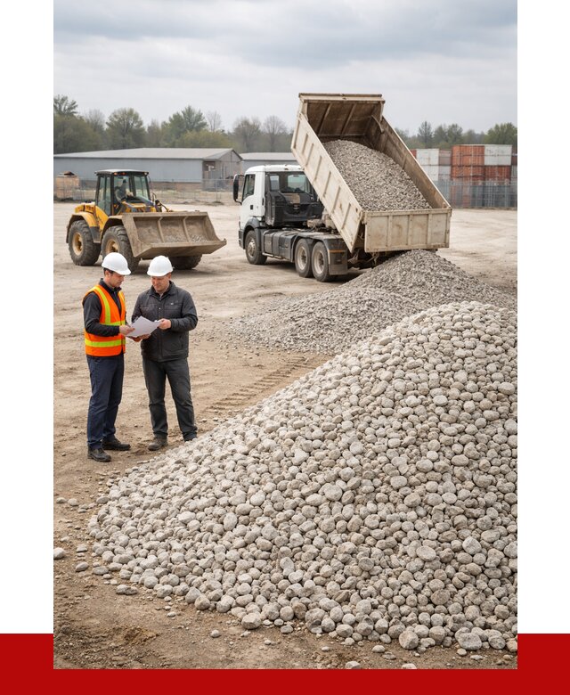 Известняковый щебень в Конаково от 1419 р. доставка | ПРОНЕРУДКнк