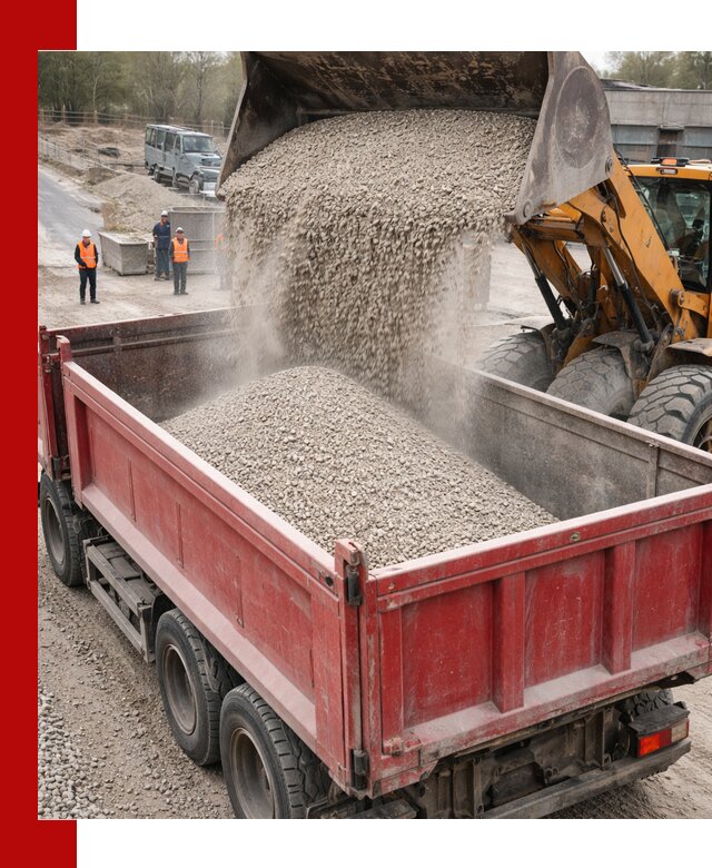 Купить известняковый щебень фракции 0-5 с доставкой в Конаково