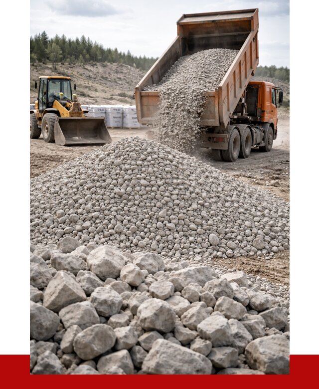 Доломитовый щебень фр. 20-40 в Конаково от 4258 р. | ПРОНЕРУДКнк