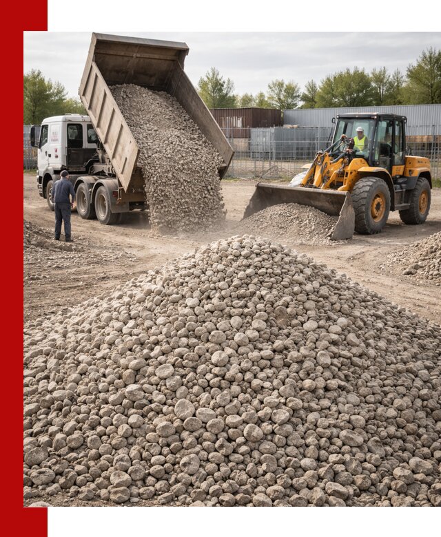 Доломитовый щебень фракции 20–41 с доставкой в Конаково