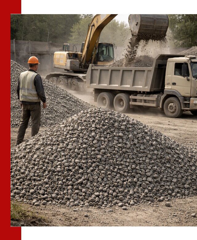 Шлаковый щебень фракция 5-20 с доставкой в Конаково