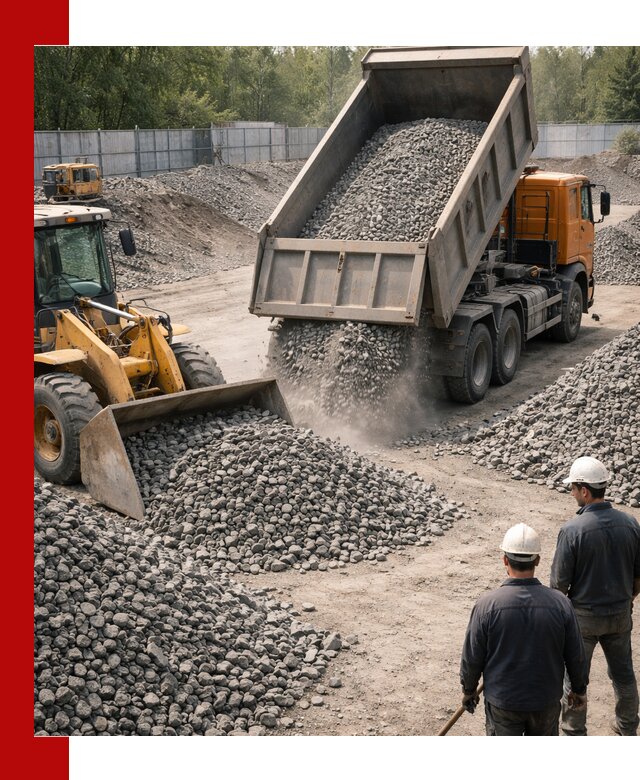 Шлаковый щебень фракция 20-40 доставка и продажа в Конаково