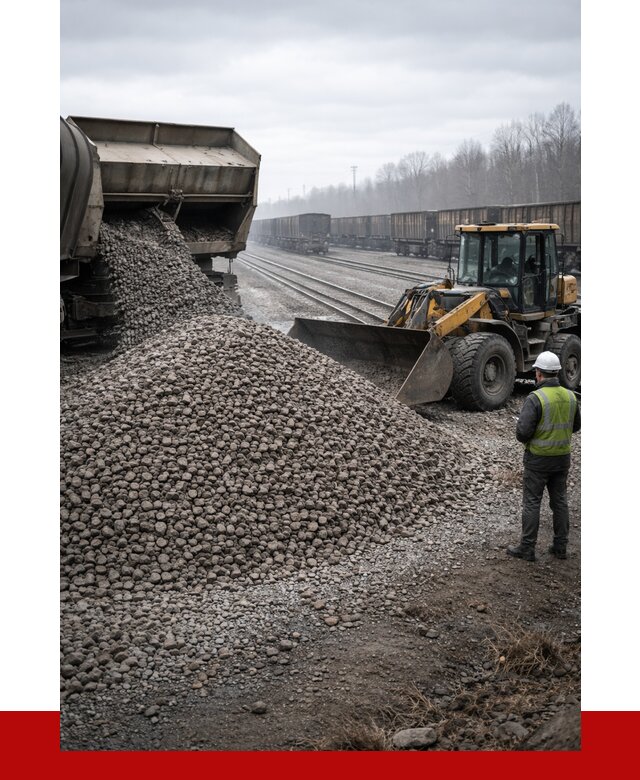 Купить железнодорожный щебень в Конаково от 2838 р. | ПРОНЕРУДКнк