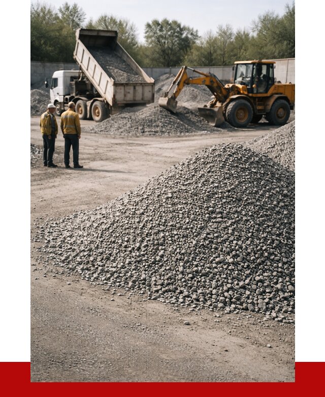 Вторичный щебень фр. 5-20 в Конаково от 1622 р. - ПРОНЕРУДКнк