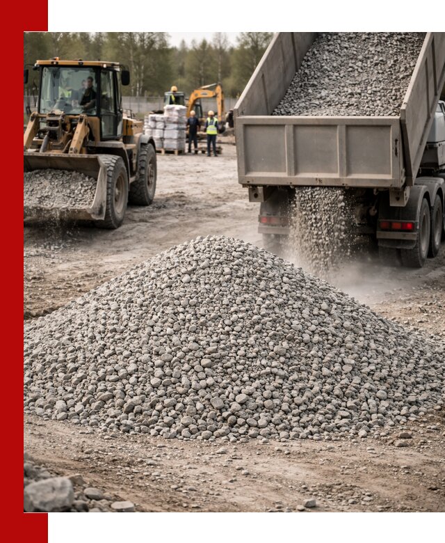 Вторичный щебень фракции 5-20 в Конаково — доставка и продажа крупнотоннажно