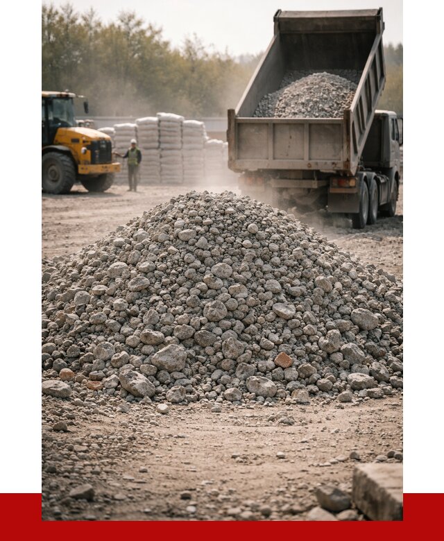 Вторичный щебень фракция 70-150 в Конаково от 1419 р. | ПРОНЕРУДКнк