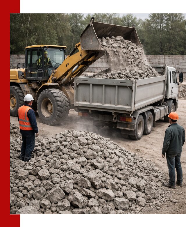 Вторичный щебень фракция 70–150 в Конаково с доставкой