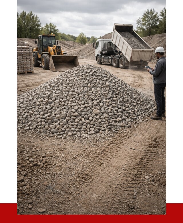 Купить бетонный щебень в Конаково, от 3244 р. ПРОНЕРУДКнк