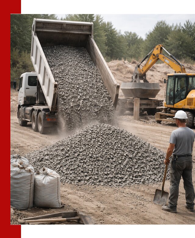 Доставка и продажа бетонного щебня в Конаково