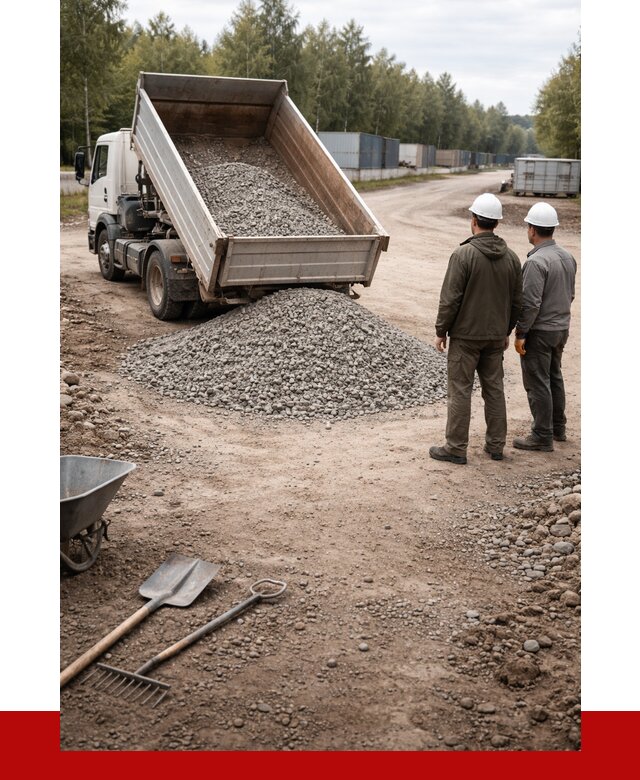 Бетонный щебень фракция 5-20 в Конаково от 3244 р., ПРОНЕРУДКнк