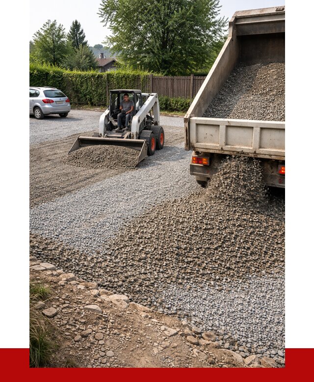 Щебень для парковки в Конаково с доставкой от 1216 р.| ПРОНЕРУДКнк