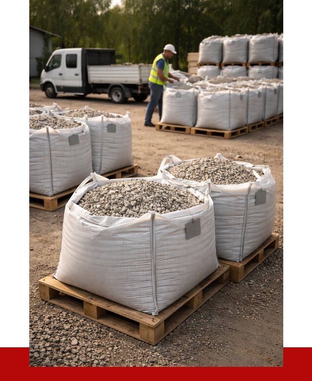 Щебень в мешках с доставкой в Конаково от 4258 р. | ПРОНЕРУДКнк