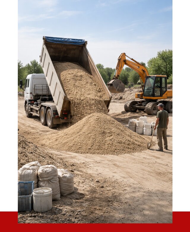 Купить речной песок в Конаково от 1216 р. за куб | ПРОНЕРУДКнк