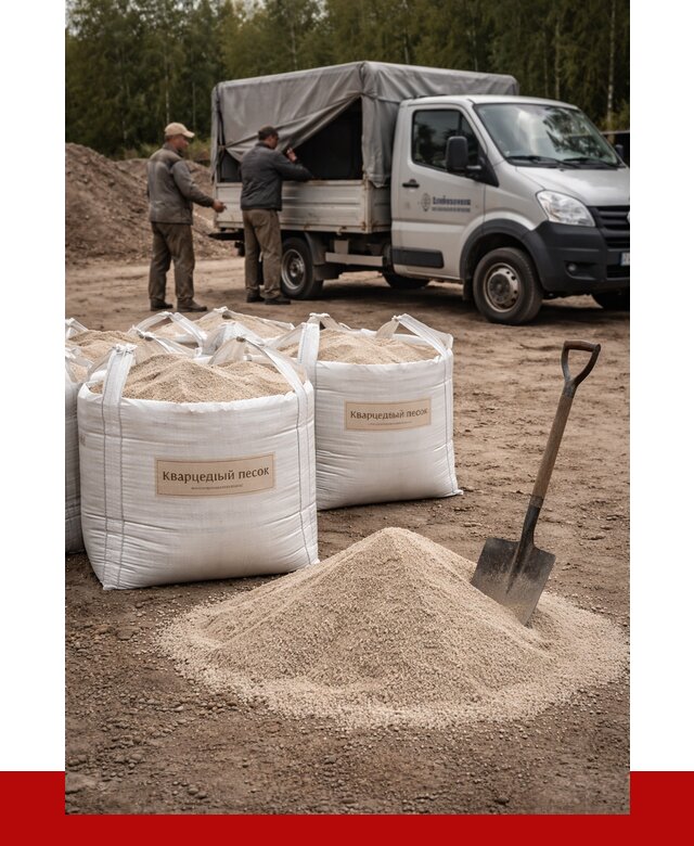 Кварцевый песок для пескоструя в Конаково от 4562 р. | ПРОНЕРУДКнк