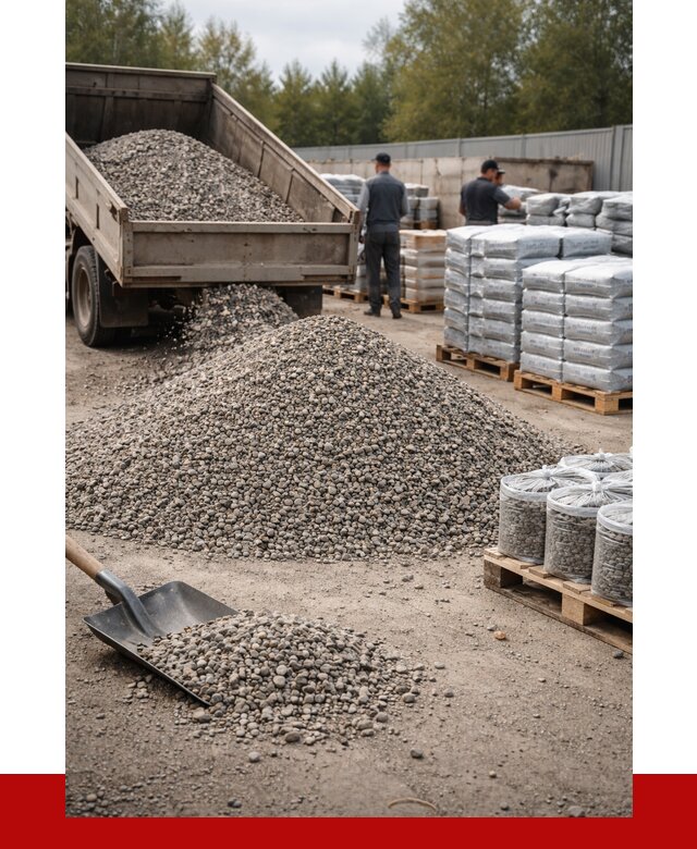 Гравий фракция 5-20 в Конаково купить от 2332 р. ПРОНЕРУДКнк