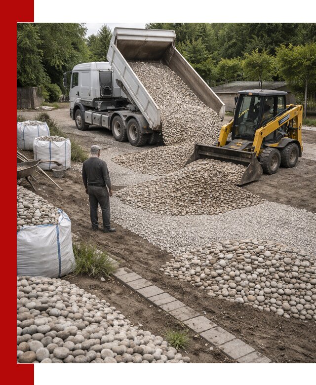 Доставка морской гальки оптом и в розницу в Конаково
