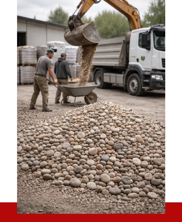 Галька декоративная в Конаково от 3244 р. за куб | ПРОНЕРУДКнк