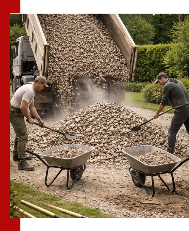 Доставка и продажа декоративной гальки в Конаково