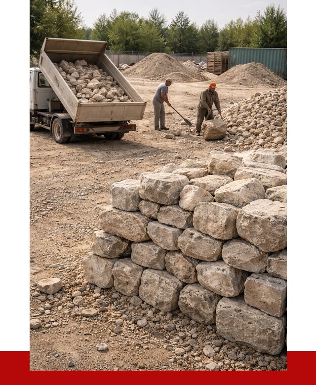 Бутовый камень известняковый в Конаково от 4258 р. | ПРОНЕРУДКнк