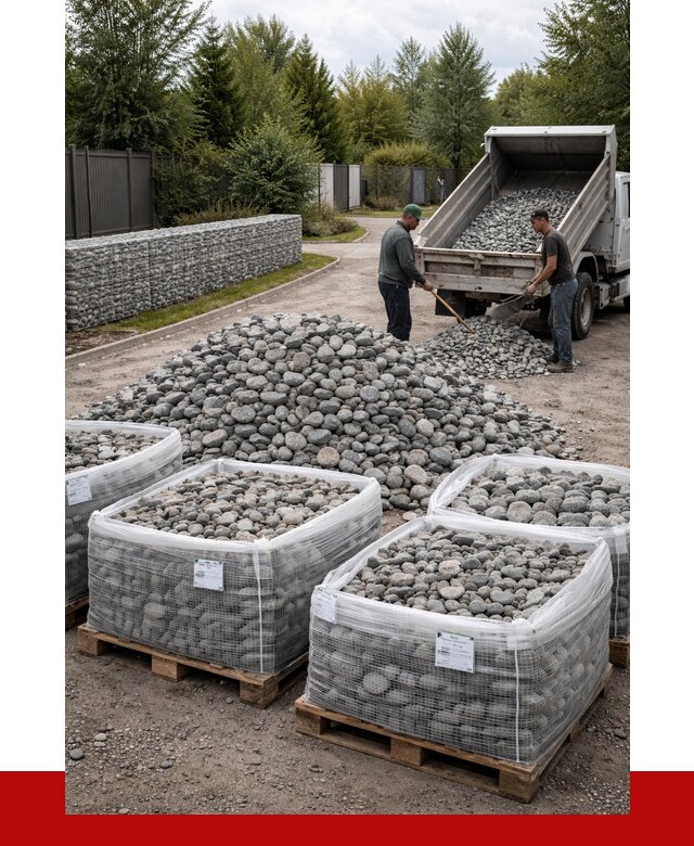 Камень для габионов в Конаково от 4258 р. за куб | ПРОНЕРУДКнк