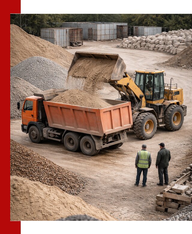 Доставка сыпучих смесей и смесей для стройки в Конаково