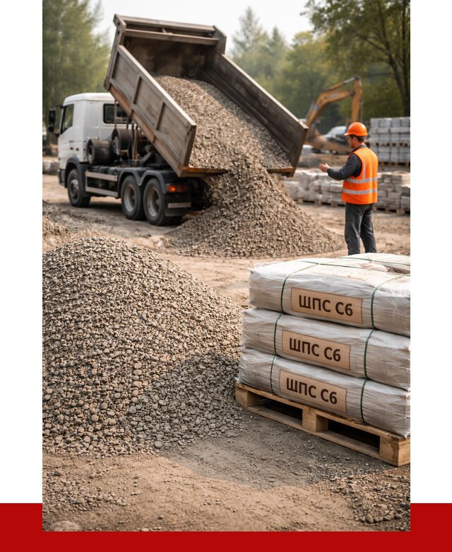 ЩПС С6 в Конаково с доставкой от 2230 р. за куб | ПРОНЕРУДКнк