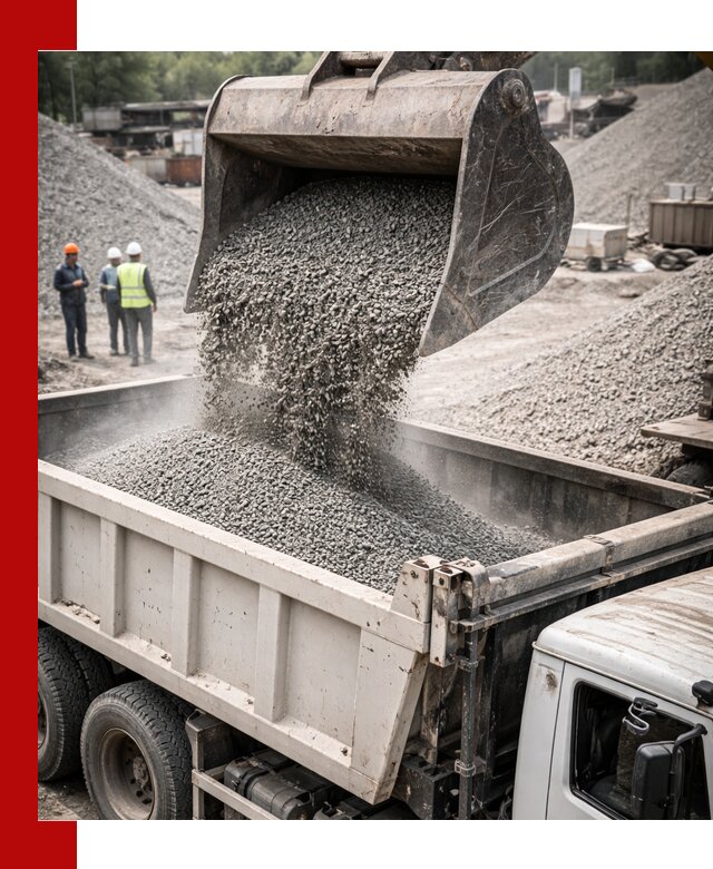 Отсев и крошка для строительства и дорожных работ в Конаково