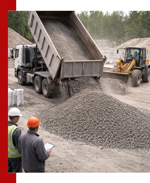 Доставка и продажа гранитного отсева 0-10 в Конаково