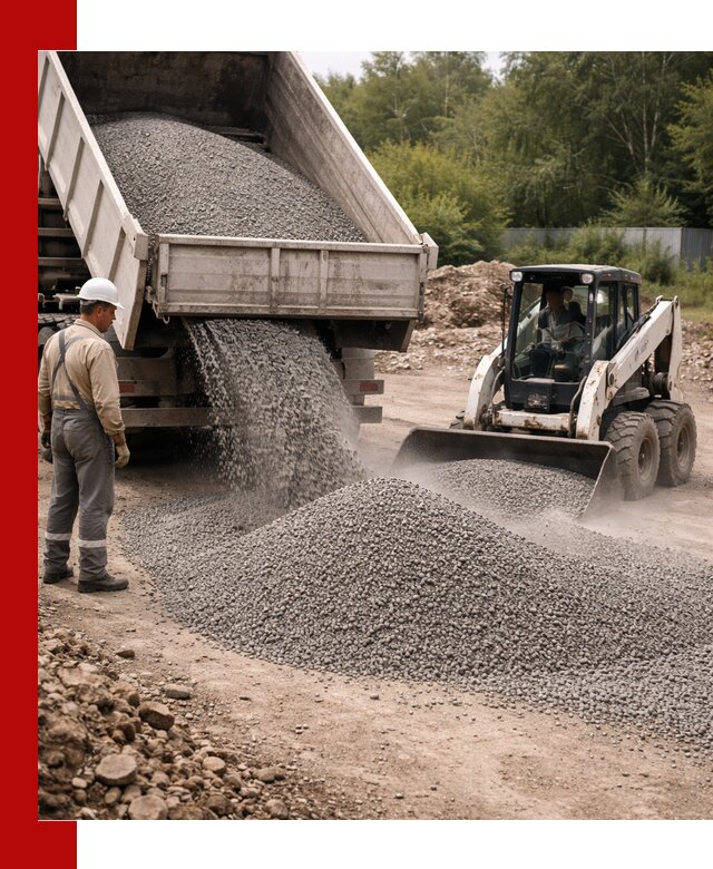 Доставка гравийного отсева 0-5 в Конаково оптом и в розницу