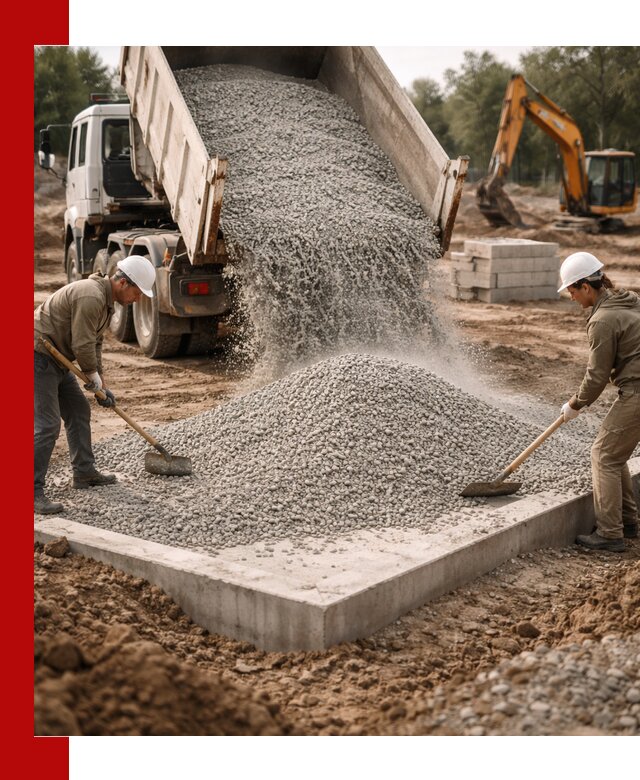 Доставка и продажа отсева для бетона в Конаково