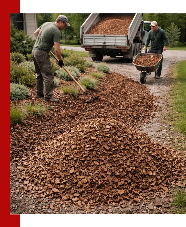Крошка для мульчирования с доставкой в Конаково