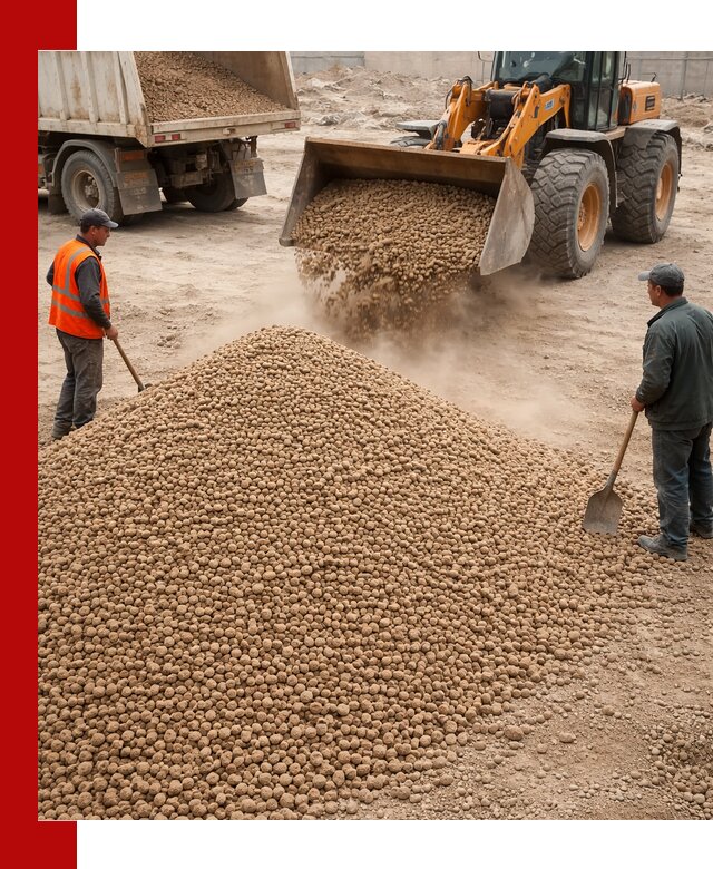 Керамзит фракция 10-20 с доставкой в Конаково