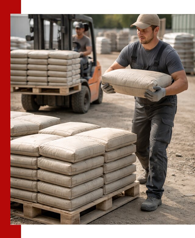 Доставка цемента в мешках оптом и в розницу в Конаково