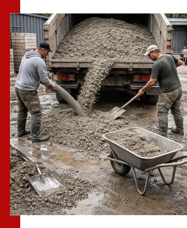 Цементно-песчаная смесь М150 доставка в Конаково