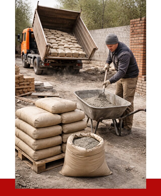Купить сухую смесь для кладки в Конаково от 1216 р. | ПРОНЕРУДКнк