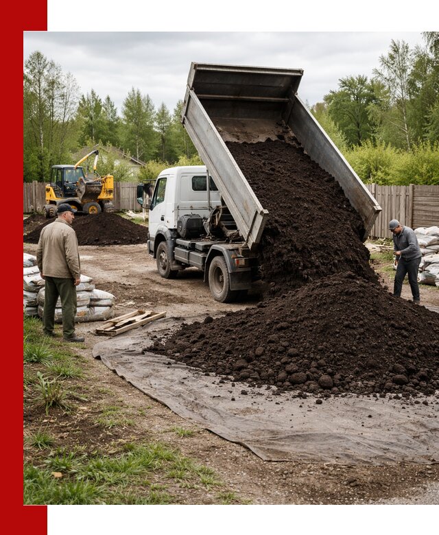 Доставка качественного почвогрунта в Конаково оптом и в розницу