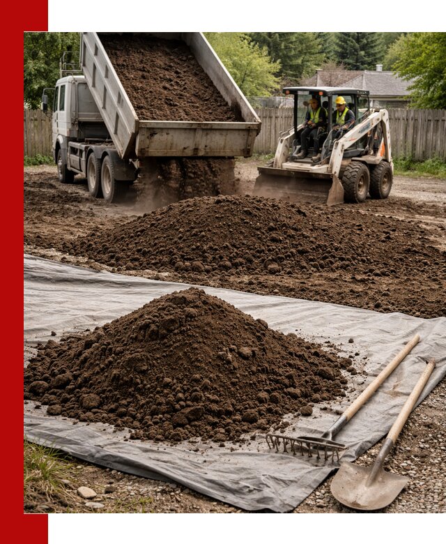 Грунт для отсыпки участка с доставкой в Конаково
