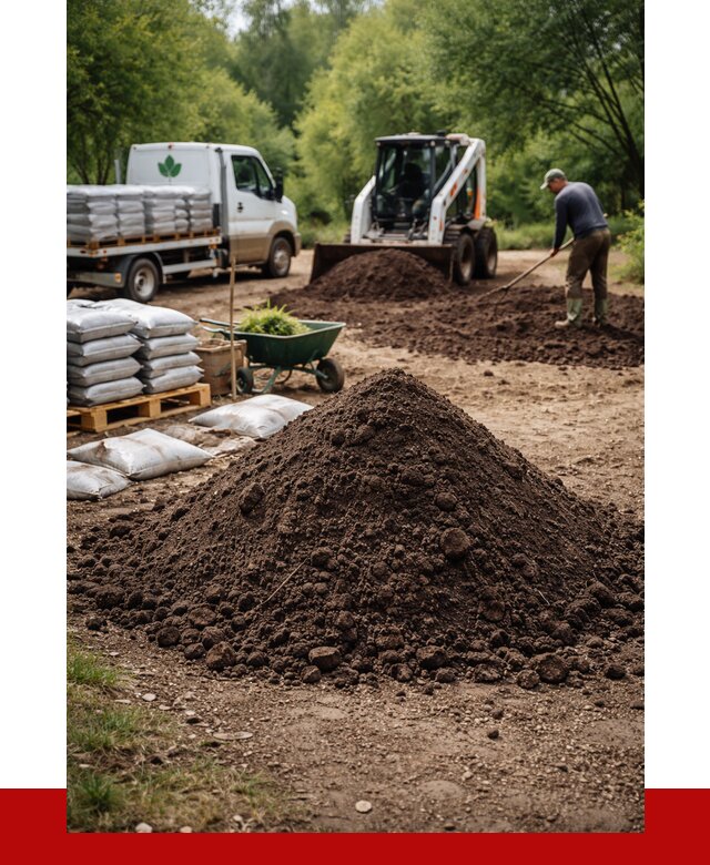 Грунт для озеленения с доставкой в Конаково от 1825 р. | ПРОНЕРУДКнк